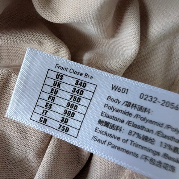 3/$30 Delimara front clasp bra - Picture 6 of 6